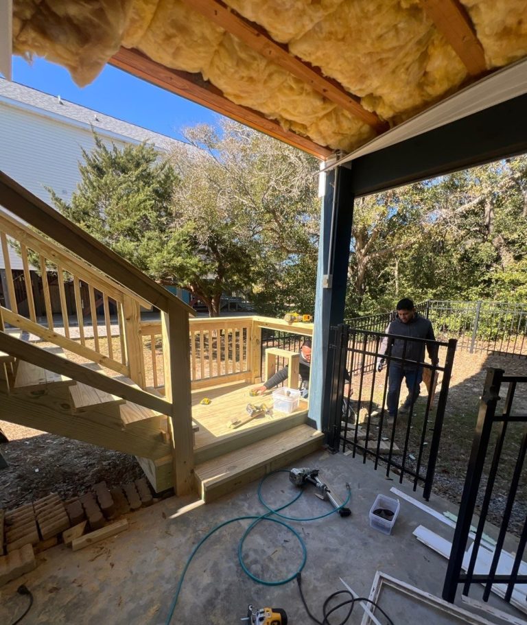 New Handrails & Stair Railings Installation – Oak Island, NC — project detail 4