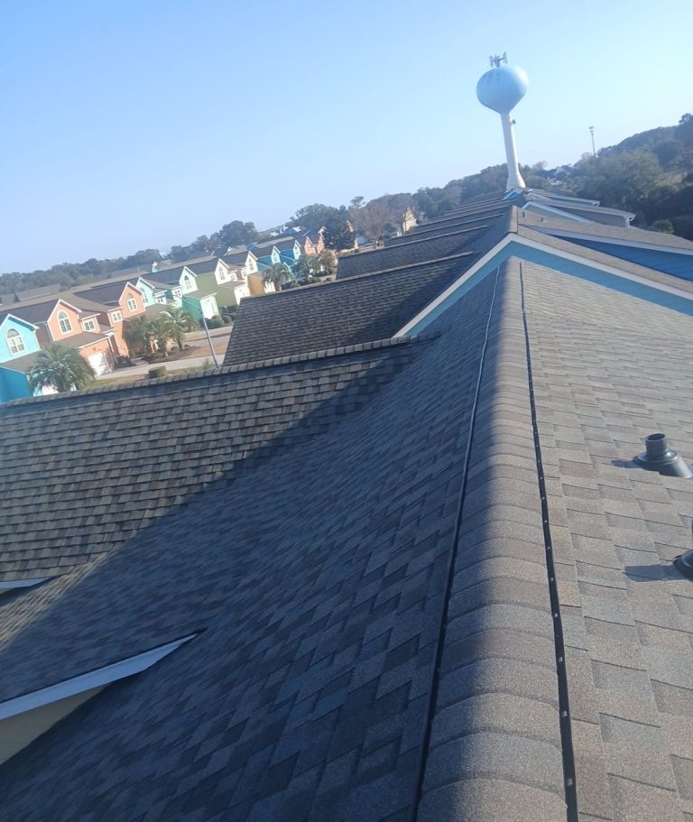 Kure Beach FORTIFIED Roof Replacement with Weathered Wood Landmark PRO Shingles — project detail 5