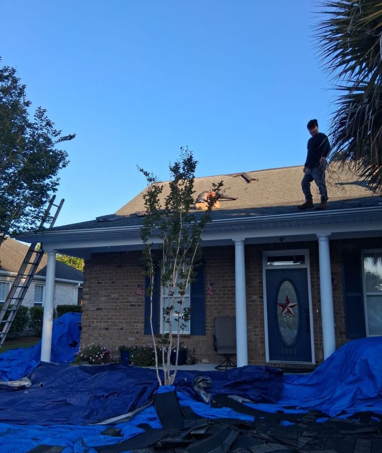 Leland FORTIFIED Roof Replacement with CertainTeed Landmark PRO Georgetown Gray — project detail 5