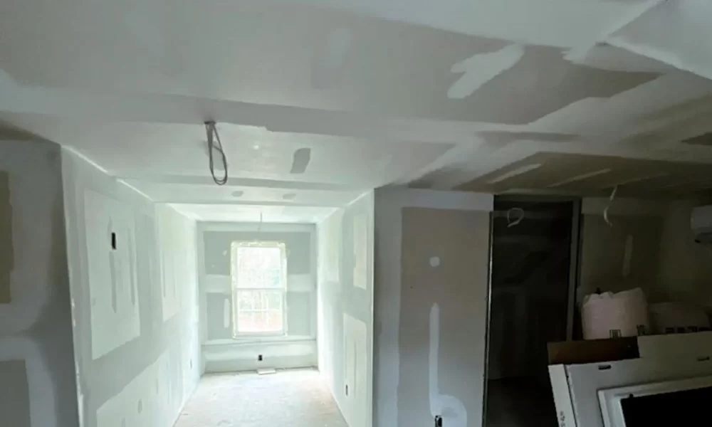 Upstairs home renovation completed by a licensed general contractor in Bolivia NC