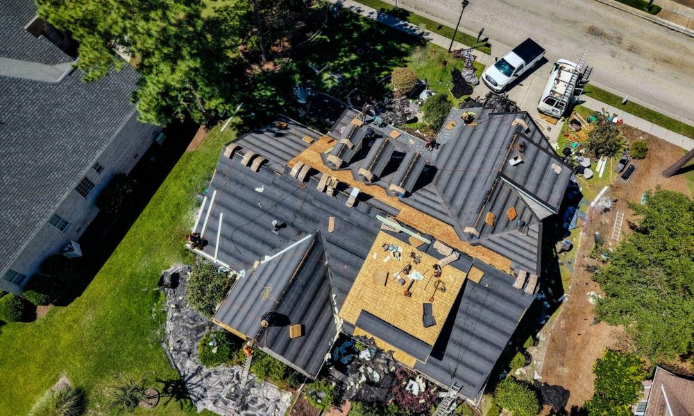 RGR Construction & Roofing, LLC logo representing a licensed Wilmington NC roofing company and general contractor serving residential and commercial clients.